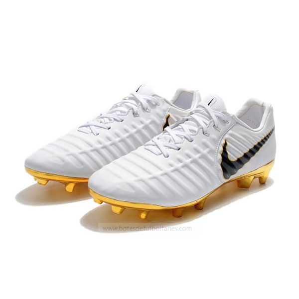 Nike Tiempo Legend Elite FG Blanco Guld